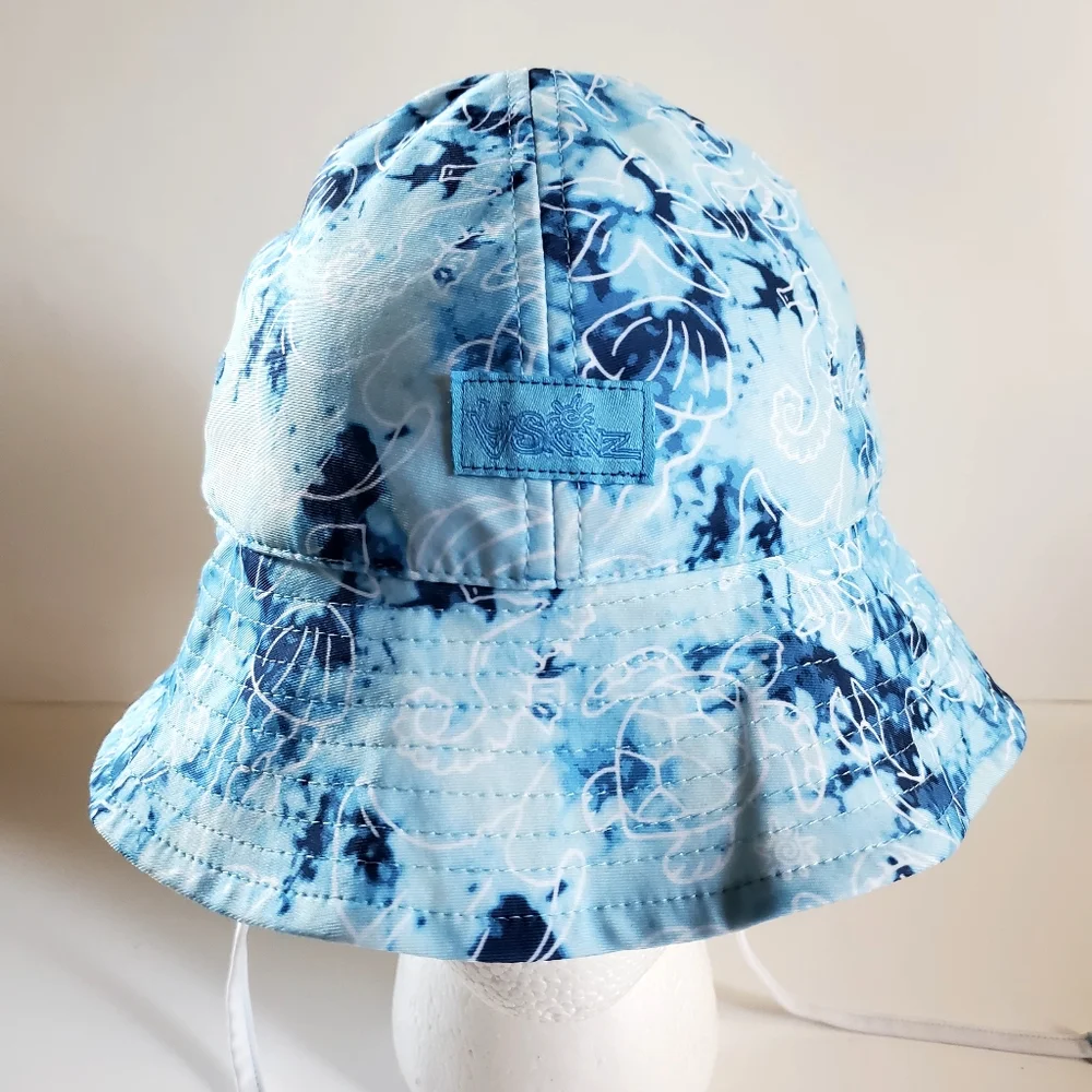 UV Skinz Sky Blue Turtles Sea Horses Patterned Kids Hat